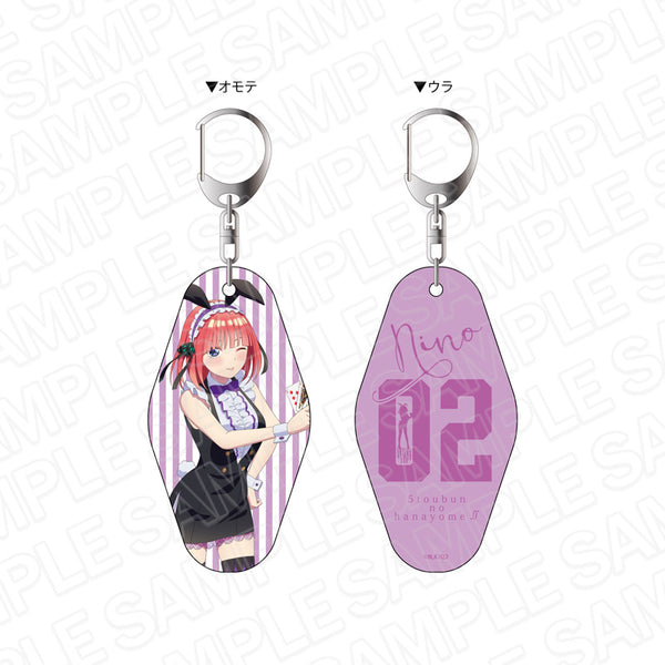 『五等分の花嫁∬』両面ルームキーホルダー 中野二乃 カジノ ver.