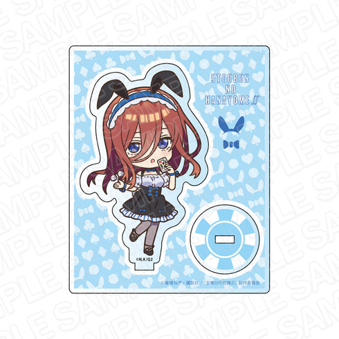 『五等分の花嫁∬』アクリルスタンド 中野三玖 カジノ ver.