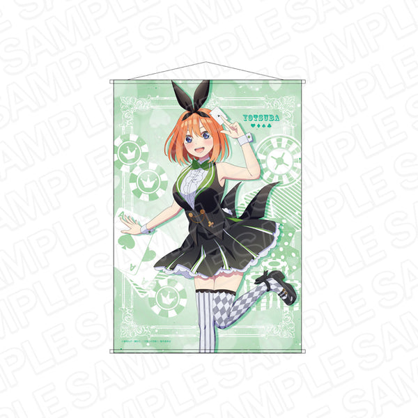 『五等分の花嫁∬』特大タペストリー 中野四葉 カジノ ver.