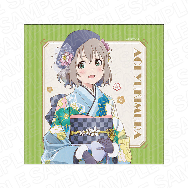 『ヤマノススメ Next Summit』マイクロファイバー あおい 晴着 ver.