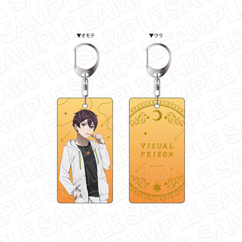 『ヴィジュアルプリズン』両面キーホルダー 結希アンジュ ナイトウェア ver.