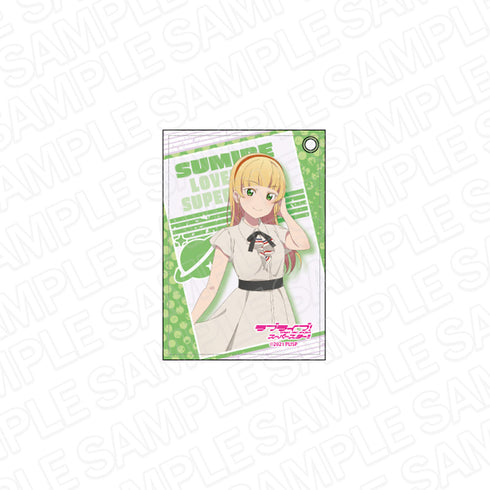 『ラブライブ!スーパースター!!』合皮パスケース 平安名すみれ 私服 ver