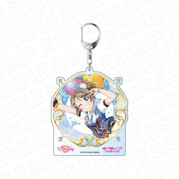 『ラブライブ!スクールアイドルフェスティバル ALL STARS』 デカキーホルダー 渡辺 曜 チアフル☆エール ver