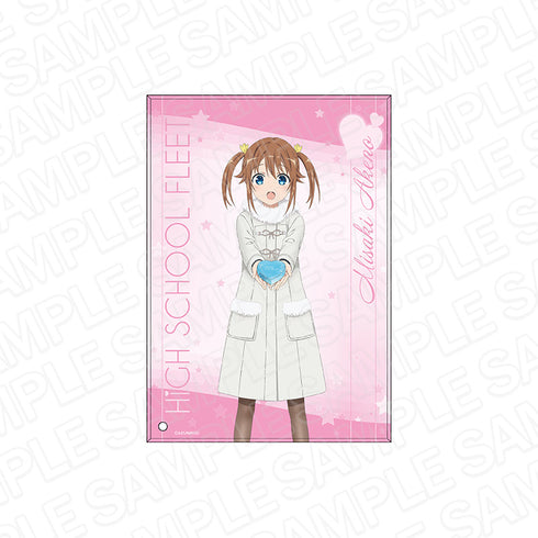 『劇場版ハイスクール・フリート』ミニアクリルアート 岬 明乃 ~バレンタイン ver.~