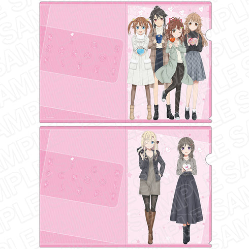 『劇場版ハイスクール・フリート』クリアファイルセット ~バレンタイン ver.~
