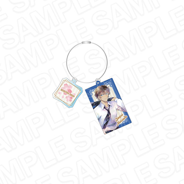 『名探偵コナン』ワイヤーキーホルダー PALE TONE series 松田陣平 flower ver.