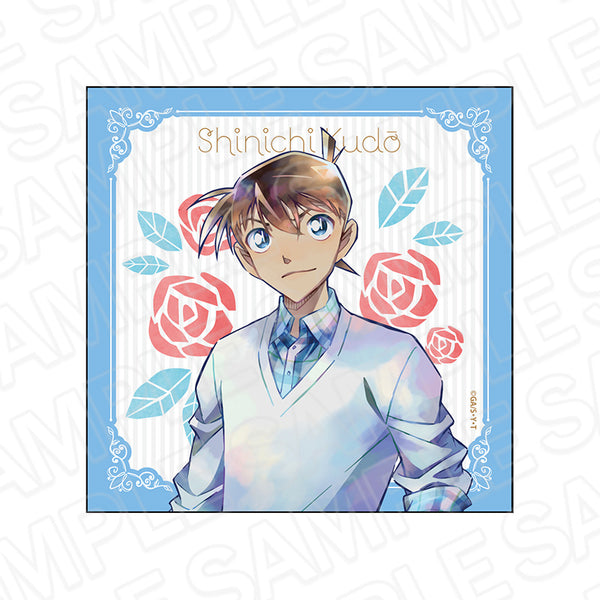 『名探偵コナン』マイクロファイバー PALE TONE series 工藤新一 flower ver.