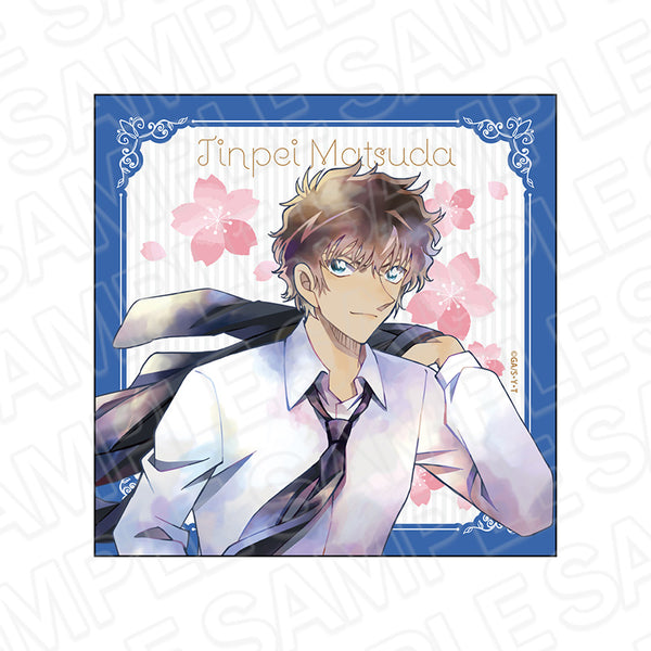 『名探偵コナン』マイクロファイバー PALE TONE series 松田陣平 flower ver.