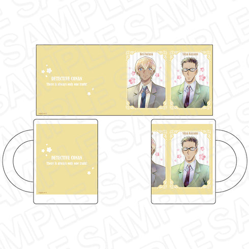『名探偵コナン』マグカップ PALE TONE series 降谷零&風見裕也 flower ver.