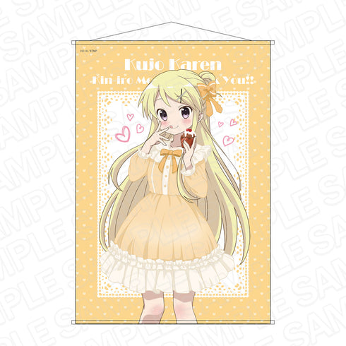 『劇場版 きんいろモザイクThank you!!』B2タペストリー 九条カレン バレンタイン ver.