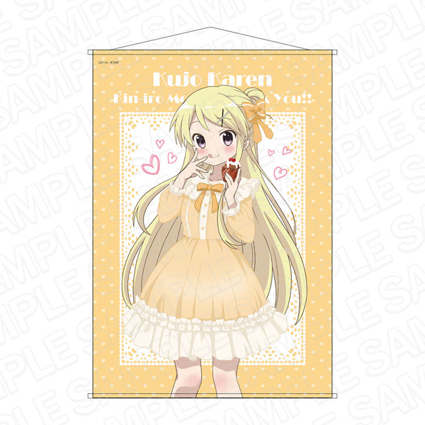 『劇場版 きんいろモザイクThank you!!』B2タペストリー 九条カレン バレンタイン ver.