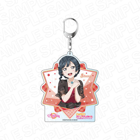 『ラブライブ!スクールアイドルフェスティバル ALL STARS』デカキーホルダー 優木せつ菜 宇宙ナンバーワン花嫁 ver
