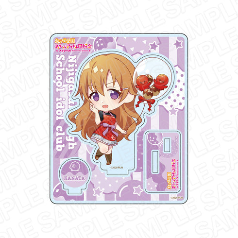 『ラブライブ!虹ヶ咲学園スクールアイドル同好会』アクリルスタンド 近江彼方 たこ焼きバルーンデフォルメ ver
