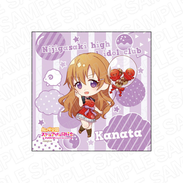 『ラブライブ!虹ヶ咲学園スクールアイドル同好会』マイクロファイバー 近江彼方 たこ焼きバルーンデフォルメ ver