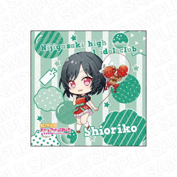 『ラブライブ!虹ヶ咲学園スクールアイドル同好会』マイクロファイバー 三船栞子 たこ焼きバルーンデフォルメ ver