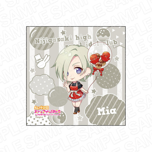 『ラブライブ!虹ヶ咲学園スクールアイドル同好会』マイクロファイバー ミア・テイラー たこ焼きバルーンデフォルメ ver