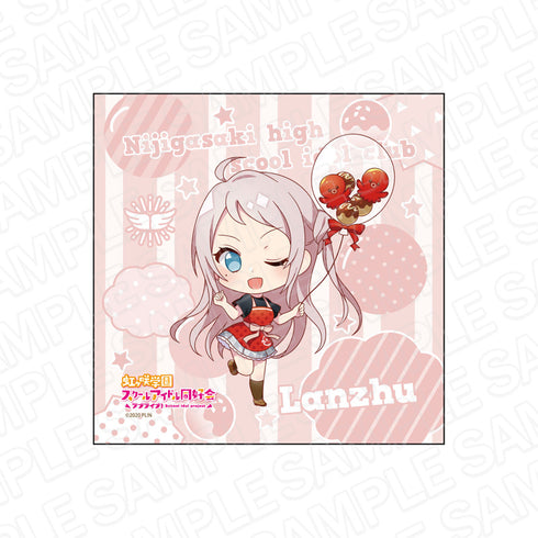 『ラブライブ!虹ヶ咲学園スクールアイドル同好会』マイクロファイバー 鐘 嵐珠 たこ焼きバルーンデフォルメ ver