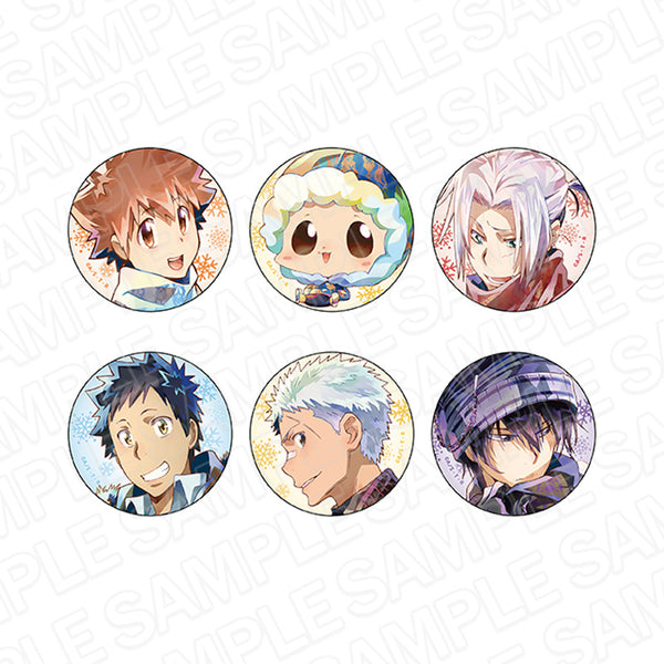 『家庭教師ヒットマンREBORN!』カンバッジ PALE TONE series winter ver. BOX