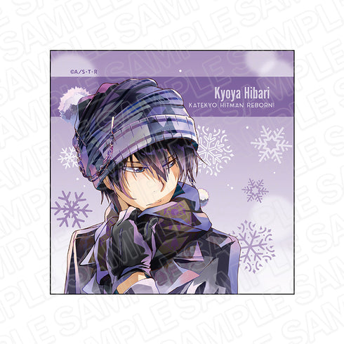 『家庭教師ヒットマンREBORN!』マイクロファイバー PALE TONE series 雲雀 恭弥 winter ver.