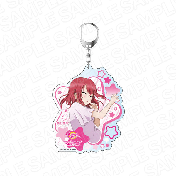 『ラブライブ!スクールアイドルフェスティバルALL STARS 』デカキーホルダー 黒澤ルビィ スクスタフェス vol.21