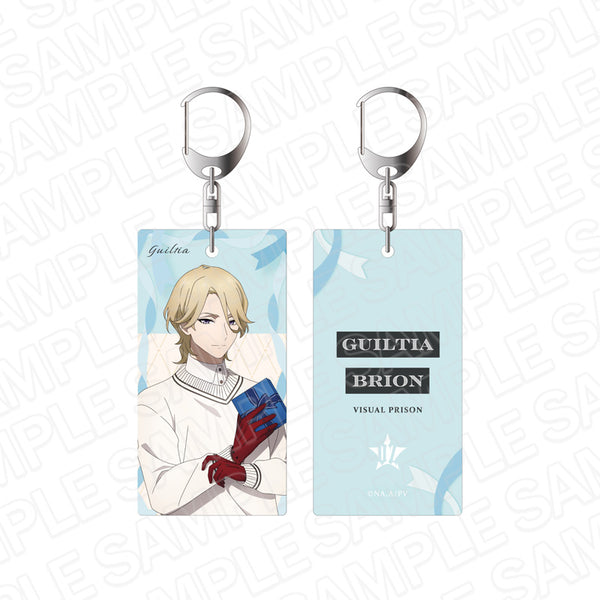 『ヴィジュアルプリズン』 両面キーホルダー ギルティア・ブリオン White day ver.