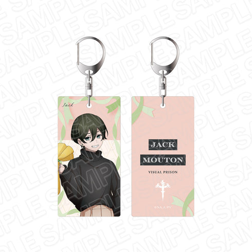 『ヴィジュアルプリズン』 両面キーホルダー ジャック・ムートン White day ver.