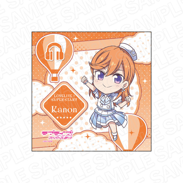 『ラブライブ!スーパースター!!』マイクロファイバー 澁谷かのん What a Wonderful Dream!! デフォルメ ver