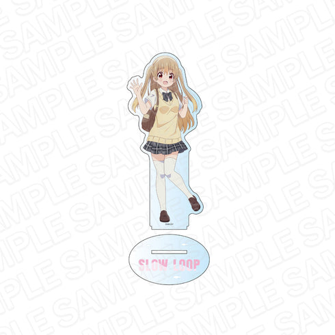 『スローループ 』デカアクリルスタンド 海凪小春 制服 ver.