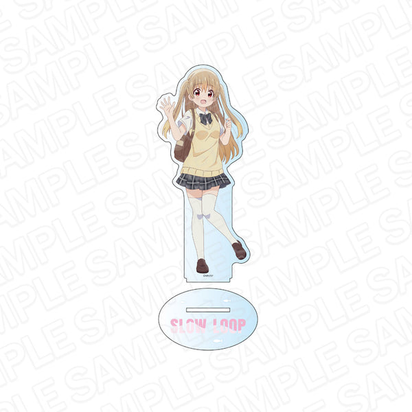『スローループ 』デカアクリルスタンド 海凪小春 制服 ver.