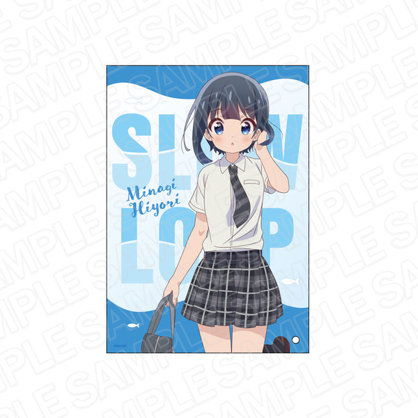 『スローループ 』ミニアクリルアート 海凪ひより 制服 ver.