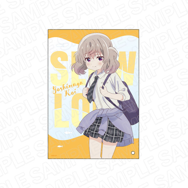 『スローループ 』ミニアクリルアート 吉永恋 制服 ver.