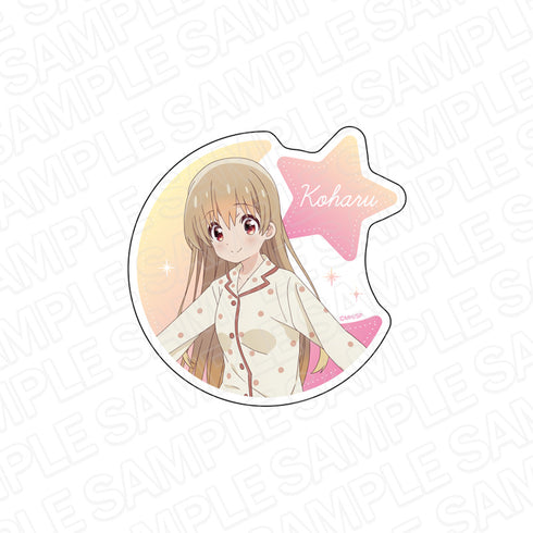 『スローループ』ダイカットステッカー 海凪小春 パジャマ ver.