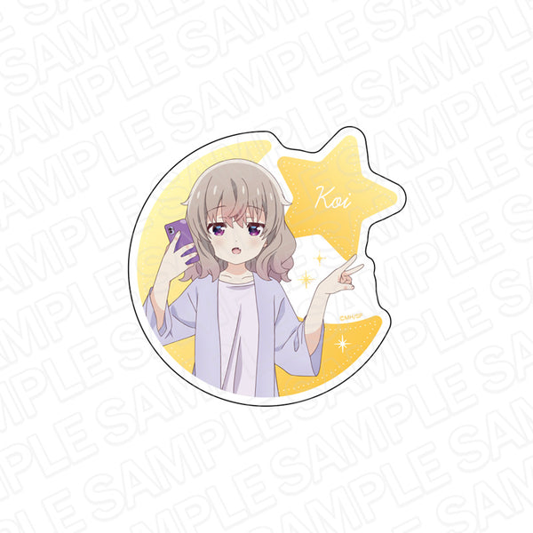 『スローループ』ダイカットステッカー 吉永恋 パジャマ ver.