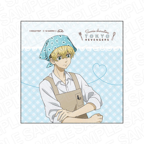 『東京リベンジャーズ』サンリオキャラクターズ マイクロファイバー 松野千冬・シナモロール cooking ver.