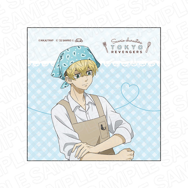 『東京リベンジャーズ』サンリオキャラクターズ マイクロファイバー 松野千冬・シナモロール cooking ver.