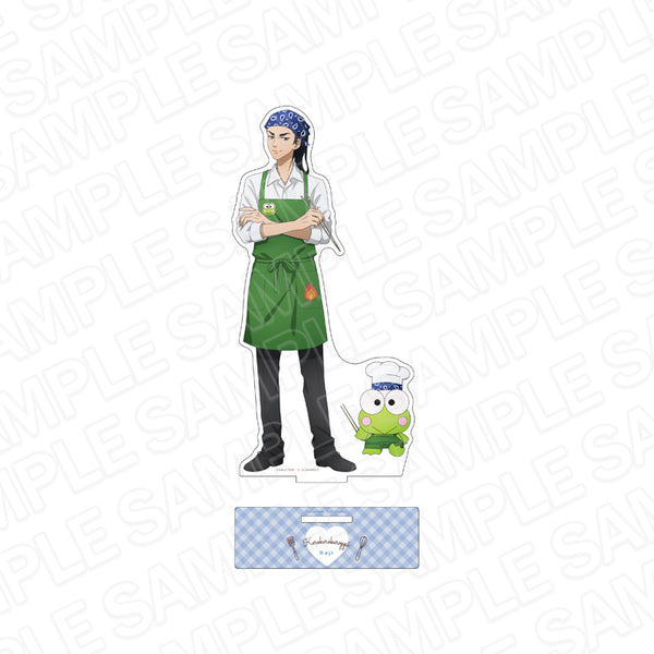 『東京リベンジャーズ』サンリオキャラクターズ デカアクリルスタンド 場地圭介・けろけろけろっぴ cooking ver.