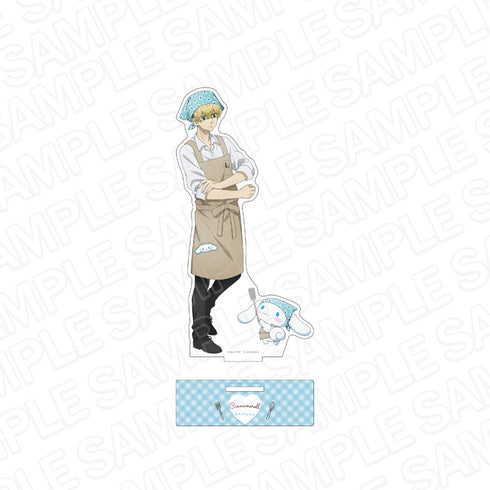 『東京リベンジャーズ』サンリオキャラクターズ デカアクリルスタンド 松野千冬・シナモロール cooking ver.