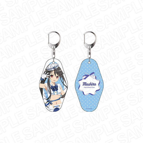 『劇場版 ハイスクール・フリート』両面ルームキーホルダー 宗谷 ましろ アイドル ver.
