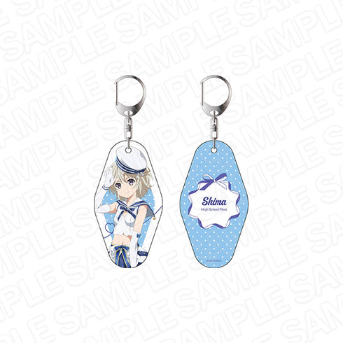 『劇場版 ハイスクール・フリート』両面ルームキーホルダー 立石 志摩 アイドル ver.