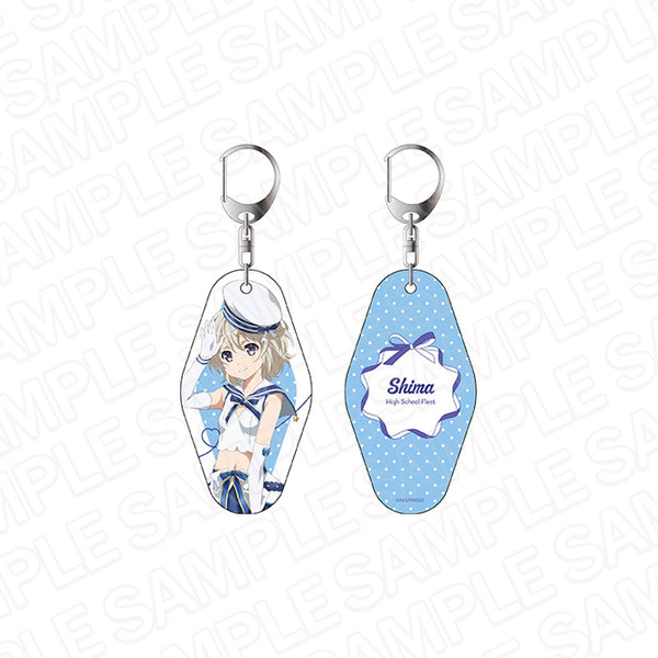 『劇場版 ハイスクール・フリート』両面ルームキーホルダー 立石 志摩 アイドル ver.