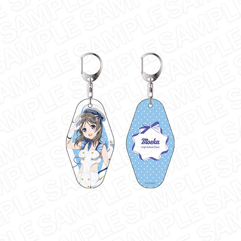 『劇場版 ハイスクール・フリート』両面ルームキーホルダー 知名 もえか アイドル ver.
