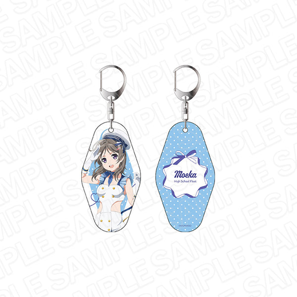 『劇場版 ハイスクール・フリート』両面ルームキーホルダー 知名 もえか アイドル ver.