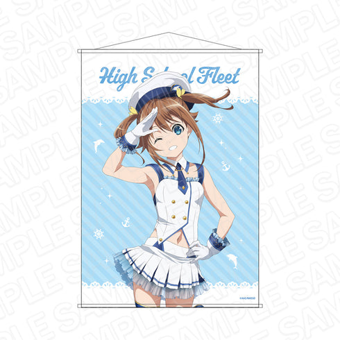 『劇場版 ハイスクール・フリート』B2タペストリー 岬 明乃 アイドル ver.