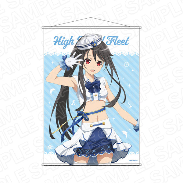 『劇場版 ハイスクール・フリート』B2タペストリー 宗谷 ましろ アイドル ver.