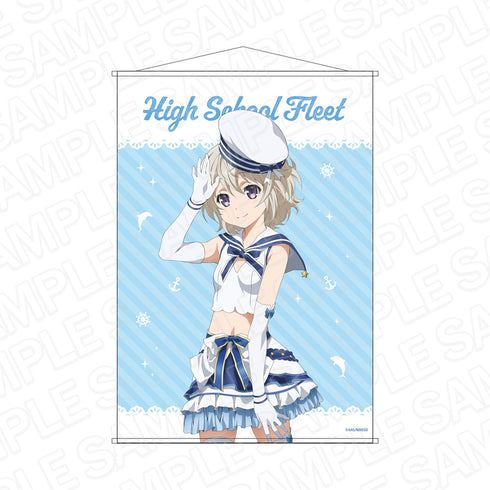 『劇場版 ハイスクール・フリート』B2タペストリー 立石 志摩 アイドル ver.