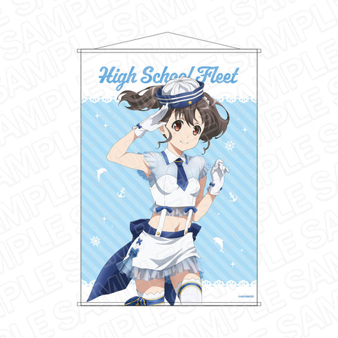 『劇場版 ハイスクール・フリート』B2タペストリー 知床 鈴 アイドル ver.