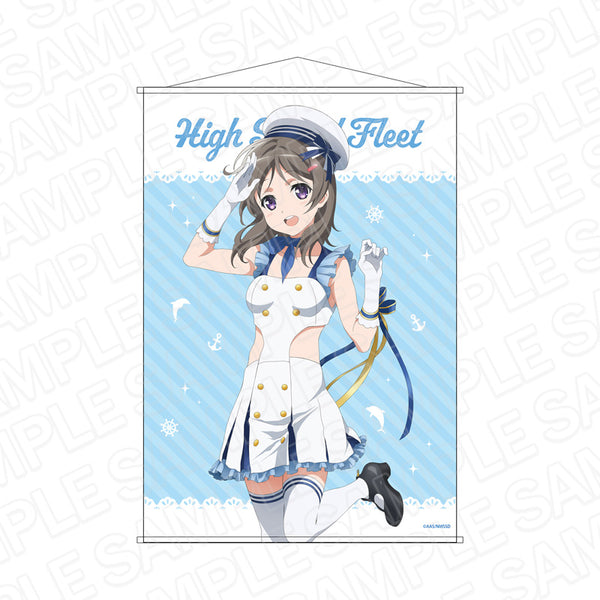 『劇場版 ハイスクール・フリート』B2タペストリー 知名 もえか アイドル ver.