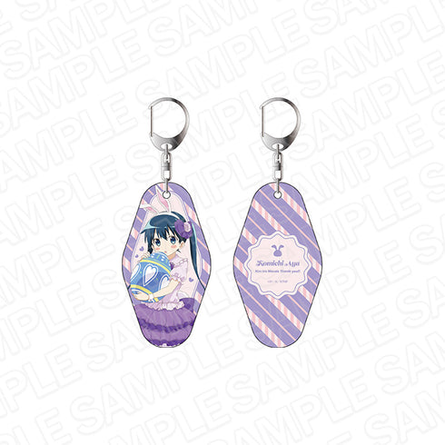 『劇場版 きんいろモザイクThank you!!』 両面ルームキーホルダー 小路綾 イースター ver.