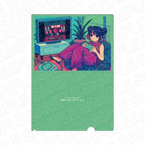 『↑↑↓↓←→←→BA 35th』クリアファイル イー・アル・カンフー