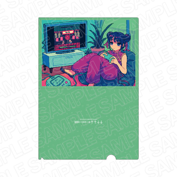 『↑↑↓↓←→←→BA 35th』クリアファイル イー・アル・カンフー